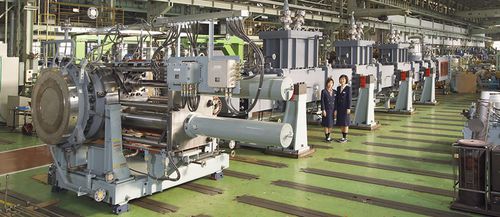 Estrusore monovite - JSW The Japan Steel Works, Ltd. - bivite / per granulazione