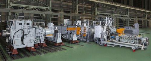 Estrusore per l'industria plastica - CIM series - JSW The Japan Steel Works, Ltd. - per termoplastici / bivite / con granulazione a immersione