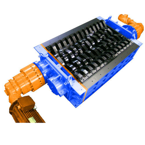 Trituratore primario - 2R 50-100/ER series - SatrindTech S.r.l - a 2 alberi / carta / per legno