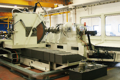 Rettificatrice cilindrica esterna - DB4500 - AZ spa - per alberi a gomito / CNC / a uso intensivo