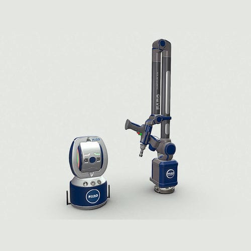 Braccio di misura 3D portatile - Super 6DoF TrackArm - FARO - con scanner laser integrato
