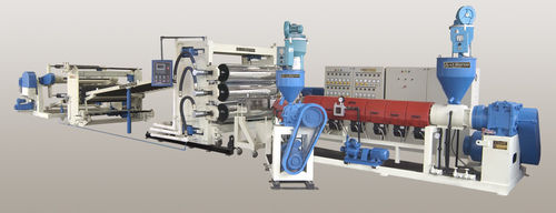 Linea di estrusione multistrato - J P Extrusiontech Ltd. - per pannelli in materia plastica / di lastre / per PVC
