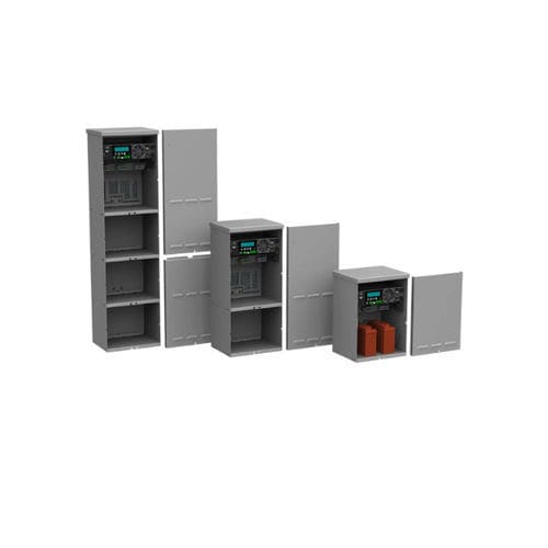 Armadio elettrico a pavimento - SITEFLEX® MICROE350 - ENERSYS - benchtop / in alluminio / compatta