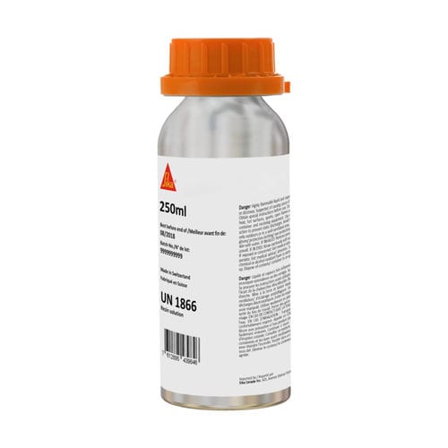 Solvente di pulizia - Aktivator PRO - SIKA INDUSTRY - di vetro / per carrozzeria / a freddo