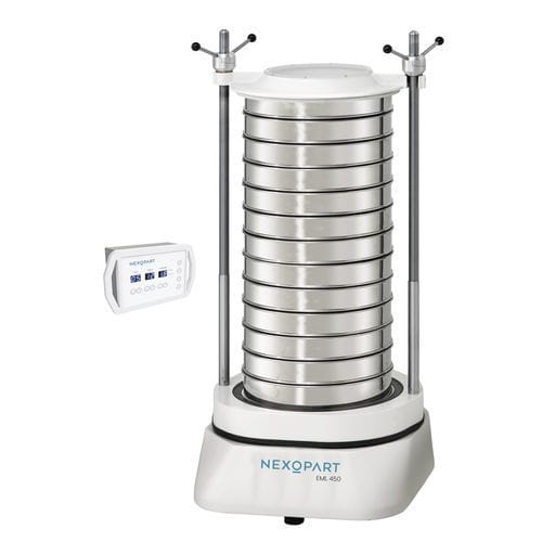 Setacciatore analitico per setacciatura a secco - EML 450 - NEXOPART GmbH & Co. KG - per setacciatura ad umido / per laboratorio / di controllo
