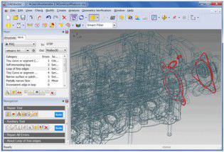 Software di importazione di file CAD - CADdoctor - Moldex3D, CoreTech System Co., Ltd. - di scambio dati