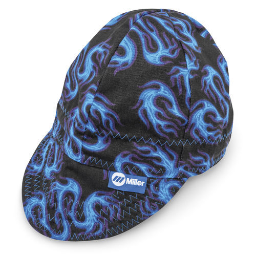 Cappellino antiurto in cotone - 289970 - Miller Electric Mfg. - blu