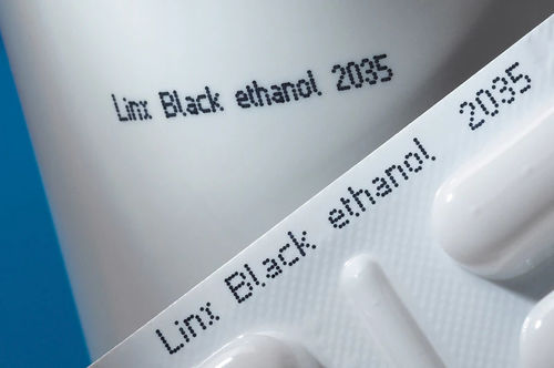 Inchiostro a base di solvente - 2035 - LINX PRINTING TECHNOLOGIES LTD - per plastica / nero / per imballaggi alimentari