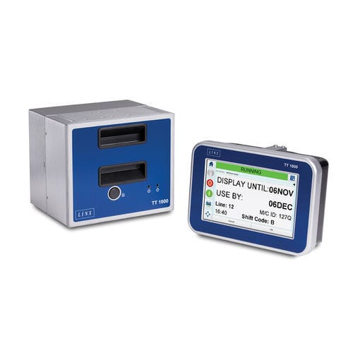 Codificatore a trasferimento termico per imballaggi - Linx TT 1000  - LINX PRINTING TECHNOLOGIES LTD - da ufficio / monocromatico / flessibile