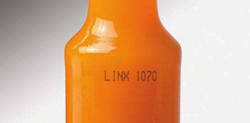 Inchiostro per vetro - 1070 - LINX PRINTING TECHNOLOGIES LTD - per metallo / nero / resistente all'acqua