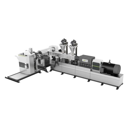 Estrusore monovite - SKW-125 - Jiangsu Xinda Tech Limited - da compounding / per HFFR / per cavo
