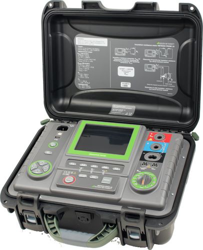 Tester di tensione - METRISO PRIME 10 - GOSSEN METRAWATT GmbH - di isolamento / di bassa resistenza