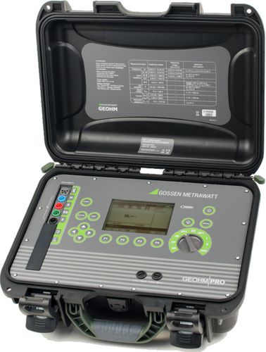 Tester di bassa resistenza - GEOHM PRO - GOSSEN METRAWATT GmbH - di resistenza di terra