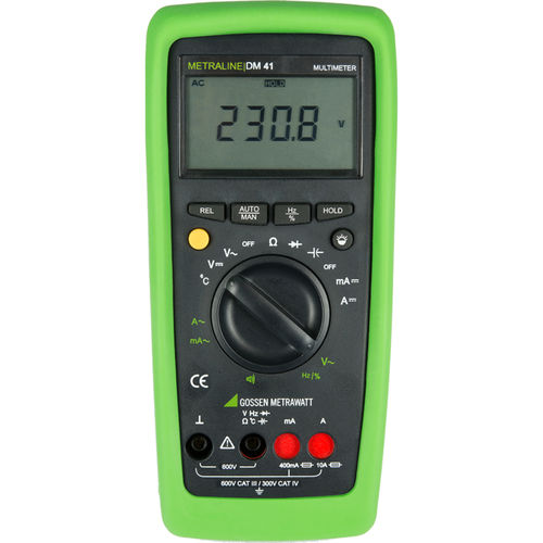 Multimetro digitale - Metraline DM 41 - GOSSEN METRAWATT GmbH - portatile / 600 V / 10 A