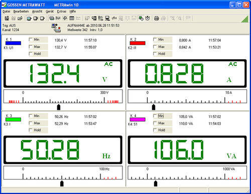 Software di interfaccia - METRAWIN 10 - GOSSEN METRAWATT GmbH