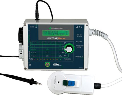 Tester di sicurezza elettrica - MINITEST - GOSSEN METRAWATT GmbH - PAT / per elettrodomestici / portatile