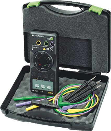 Indicatore di sequenza di fase -  METRAPHASE 1 - GOSSEN METRAWATT GmbH - analogico / portatile