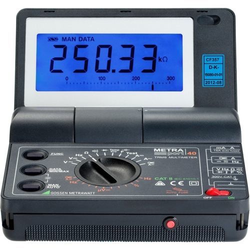 Multimetro digitale - METRAport 40S   - GOSSEN METRAWATT GmbH - con display a barre / portatile / 300 V
