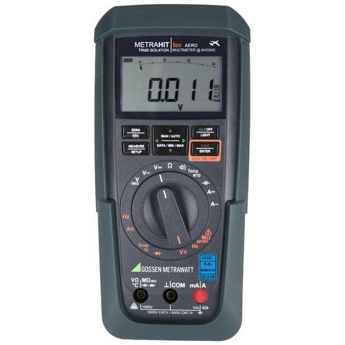 Multimetro digitale - METRAHIT ISO AERO - GOSSEN METRAWATT GmbH - con display a barre / portatile / 1000 V