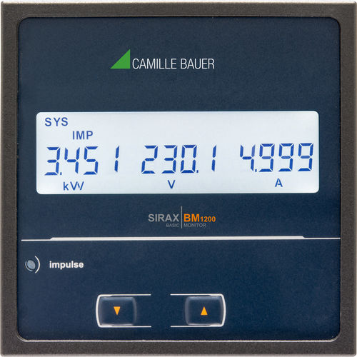 Indicatore di potenza - SIRAX BM Series  - GOSSEN METRAWATT GmbH - display LCD / programmabile / USB