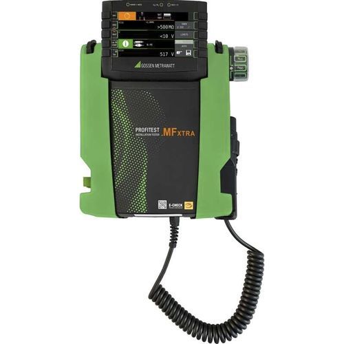 Tester per impianto elettrico - PROFITEST MF XTRA - LEMONGREEN - GOSSEN METRAWATT GmbH - di tensione residua / di isolamento / di corrente di fuga
