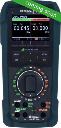 Calibratore di processo - METRACAL CM PRO - GOSSEN METRAWATT GmbH - di tensione / multifunzione / di corrente