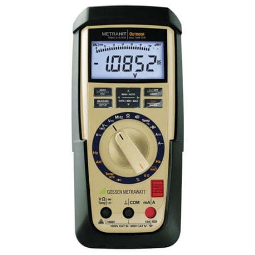 Multimetro digitale - METRAHIT OUTDOOR  - GOSSEN METRAWATT GmbH - con display a barre / portatile / 1000 V