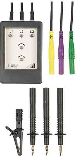 Indicatore di sequenza di fase -  PhaseCop 2 - GOSSEN METRAWATT GmbH - LED / portatile
