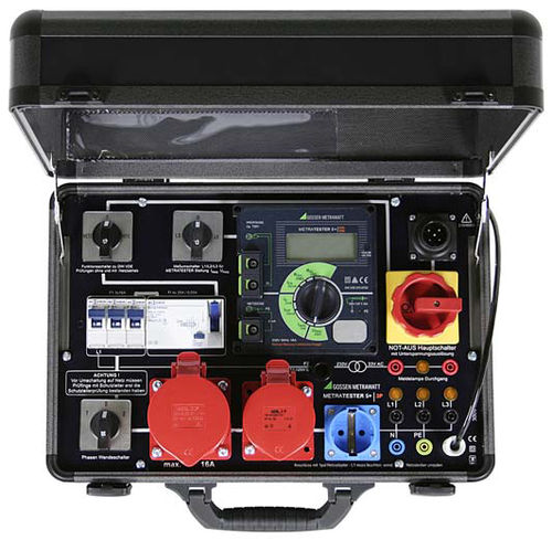 Tester di sicurezza elettrica - METRATESTER 5+3P   - GOSSEN METRAWATT GmbH - per elettrodomestici / PAT / per dispositivi ad 1 e 3 fasi