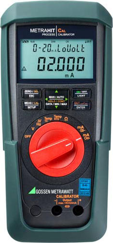 Calibratore multifunzione - METRAHIT CAL - GOSSEN METRAWATT GmbH - per sensore di temperatura / rinforzato / portatile