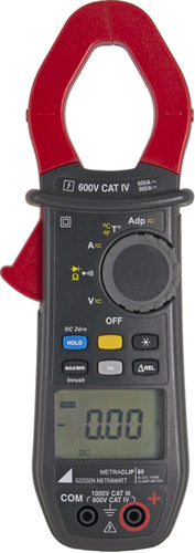 Multimetro a pinza digitale - METRAclip 85 - GOSSEN METRAWATT GmbH - portatile / 1000 V / cat IV