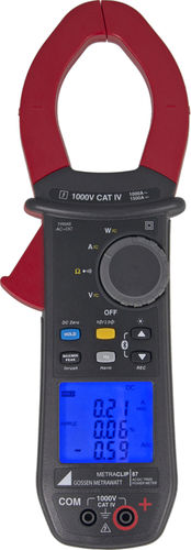 Multimetro a pinza digitale - METRAclip 87 - GOSSEN METRAWATT GmbH - portatile / 1000 V / 1000 A