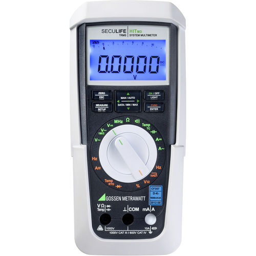 Multimetro digitale - SECULIFE HIT MD - GOSSEN METRAWATT GmbH - con display a barre / portatile / 600 V
