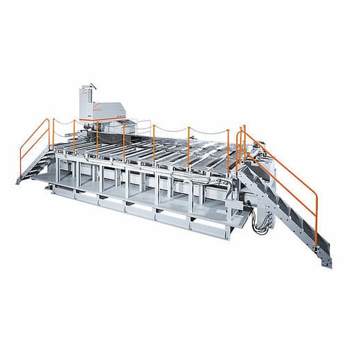 Sega a nastro - KASTObbs U - KASTO Maschinenbau GmbH & Co. KG - verticale / per metalli / semiautomatica