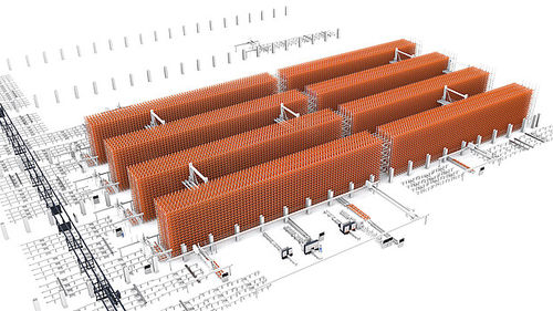 Magazzino di stoccaggio automatico verticale - UNICOMPACT - KASTO Maschinenbau GmbH & Co. KG - per barre / a trasloelevatore / compatto