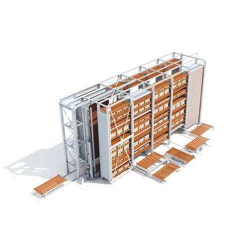 Magazzino di stoccaggio automatico verticale - UNILINE - KASTO Maschinenbau GmbH & Co. KG - per lamiera / a trasloelevatore