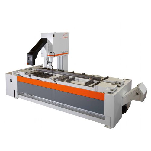 Sega a nastro - KASTObloc U 5 - KASTO Maschinenbau GmbH & Co. KG - verticale / per metalli / semiautomatica