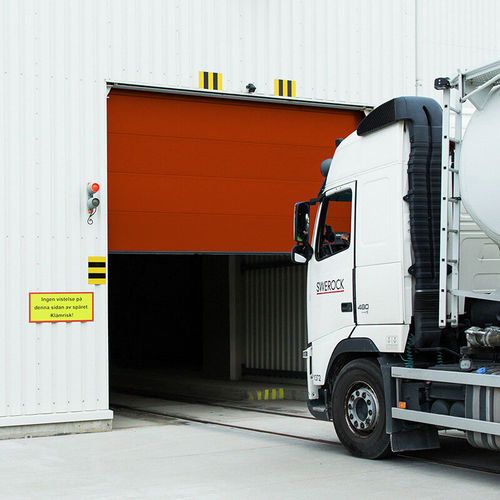 Porta sezionale - OH1042S - ASSA ABLOY Entrance Systems - in alluminio / industriale / da esterno