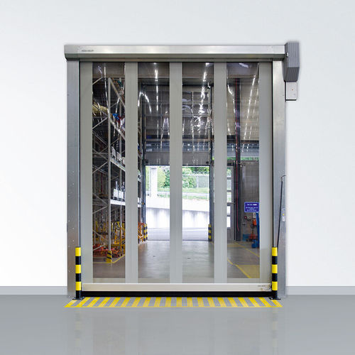 Porta ad avvolgimento - RR392 - ASSA ABLOY Entrance Systems - in tessuto / in PVC / classe 2