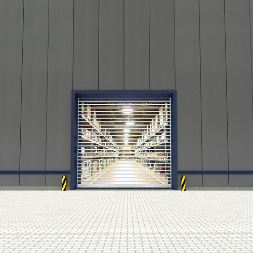 Porta ad avvolgimento - RR3000 - ASSA ABLOY Entrance Systems - in metallo / in alluminio / classe 3
