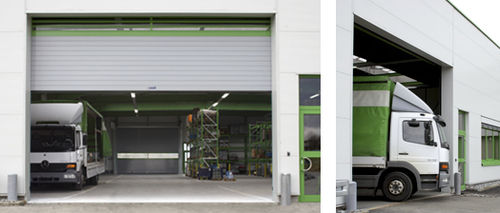 Porta ad avvolgimento - RR3000 XXL - ASSA ABLOY Entrance Systems - in metallo / classe 3 / classe 4