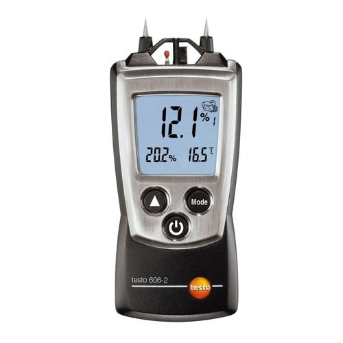 Misuratore di umidità per materiali da costruzione - 606-2 - TESTO - tramite asciugatura / con display digitale / portatile