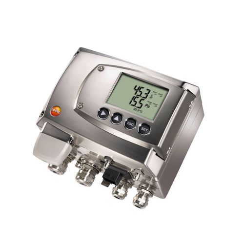Trasmettitore di pressione differenziale - 6381 - TESTO - analogico / IP65 / di precisione