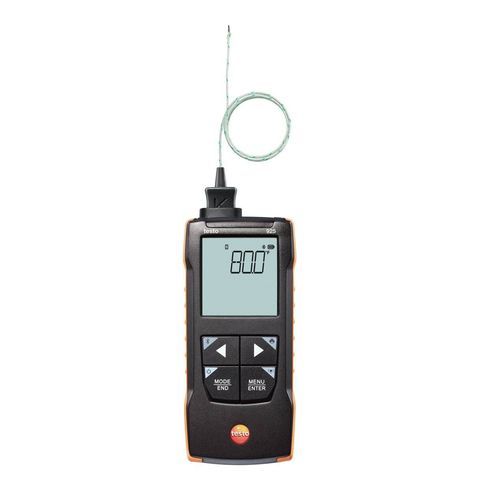 Termometro a termocoppia - 925 - TESTO - con sonda / con display LCD / °C