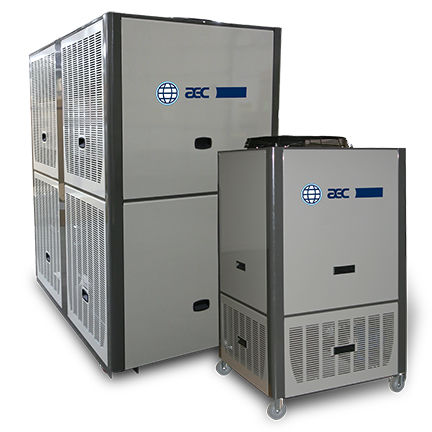 Raffreddatore ad uso industriale - GP series - AEC, Inc. - ACS Group - compatto / a condensazione ad aria / a condensazione ad acqua