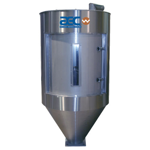 Caricatore a tramoggia compatto - MH series - AEC, Inc. - ACS Group - per granulati plastici