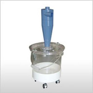 Depolveratore inerziale - SCC-60-10 - CHIKO AIRTEC - con rimozione a contro-corrente / compatto / mobile