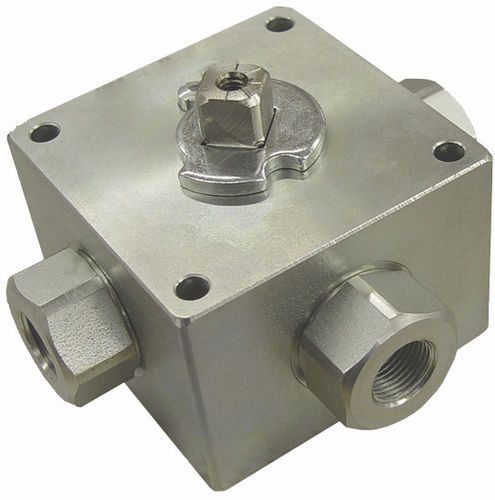 Valvola a sfera - DN 4 - 25, max. 400 bar  - Pister Kugelhähne - manuale / di controllo / multidirezionale