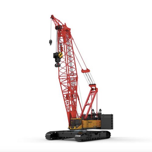 Gru cingolata - SCC2000A - SANY - con braccio / tralicciata / per cantiere