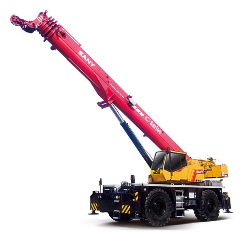 Gru mobile - SRC900C - SANY - telescopica / per terreno accidentato / di sollevamento
